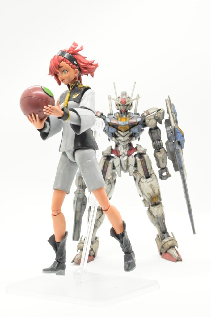 お疲れエアリアル〜 って言ってそうなスレッタ