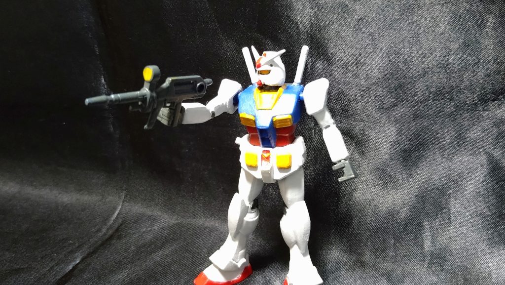 肉抜き部分も埋めてみたりして塗り分けしてみて塗りだけだけど結構カッコよくなったんじゃないかな？