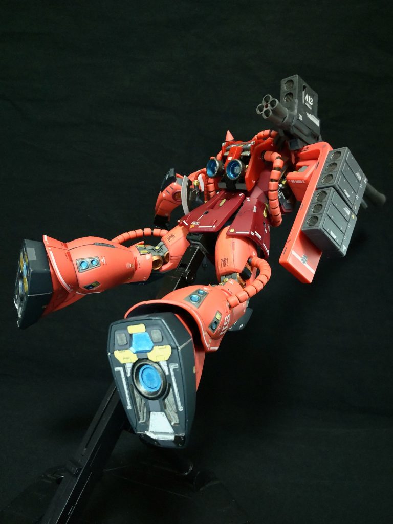 「残弾1か!」ルウム戦役では無双してました。バズーカの印象が強いのでバズーカのポージング多めです😁。