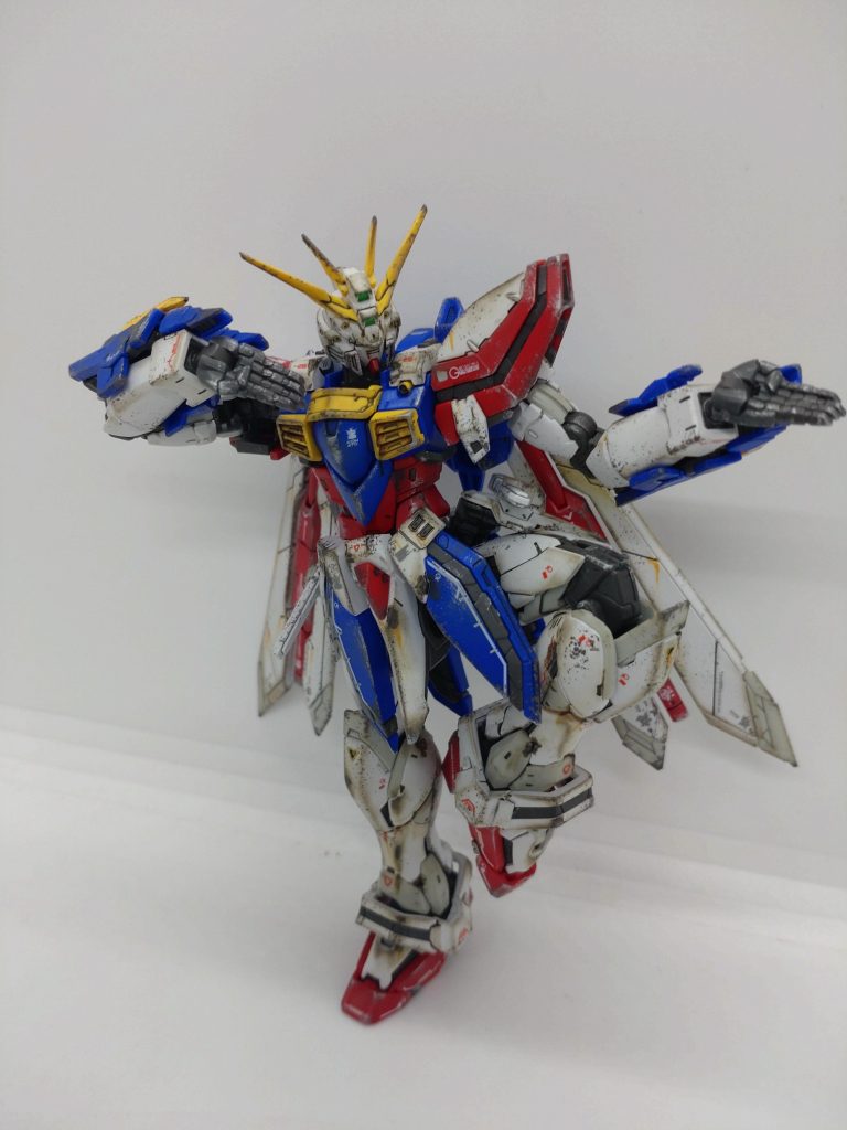 RG ゴッドガンダム 成形色お手軽仕上げ–5枚目/制作者:ネコスナ