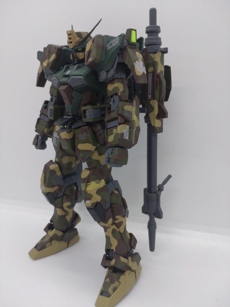 MG バスターガンダム迷彩塗装–4枚目/制作者:ネコスナ