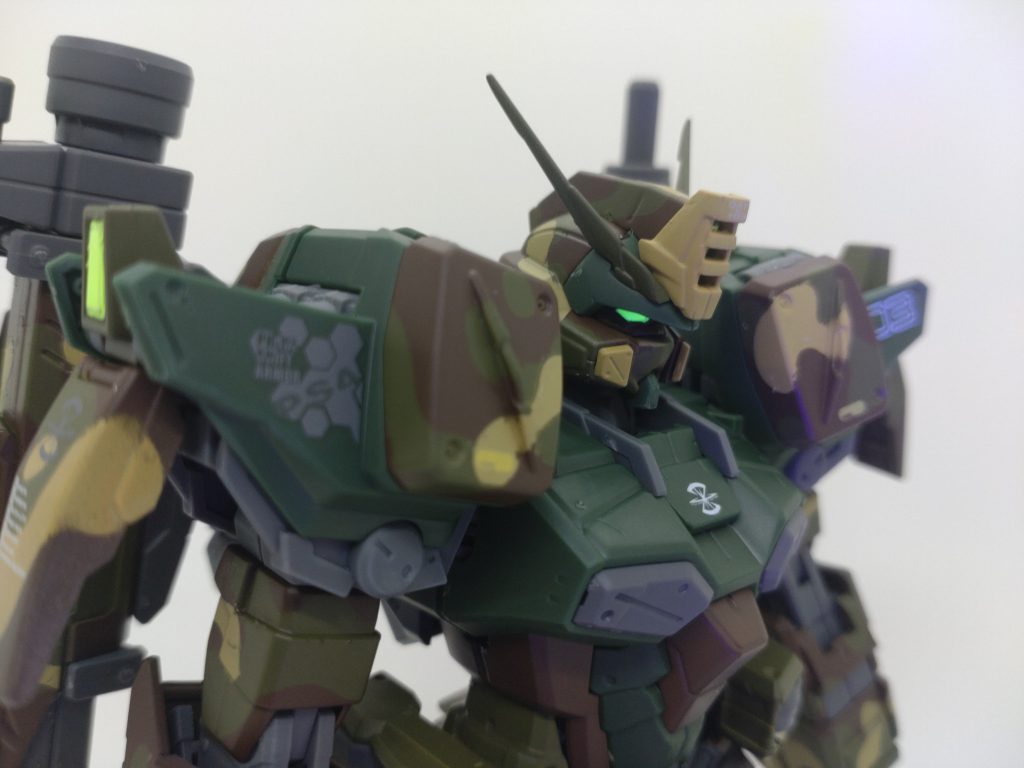 MG　バスターガンダム迷彩塗装