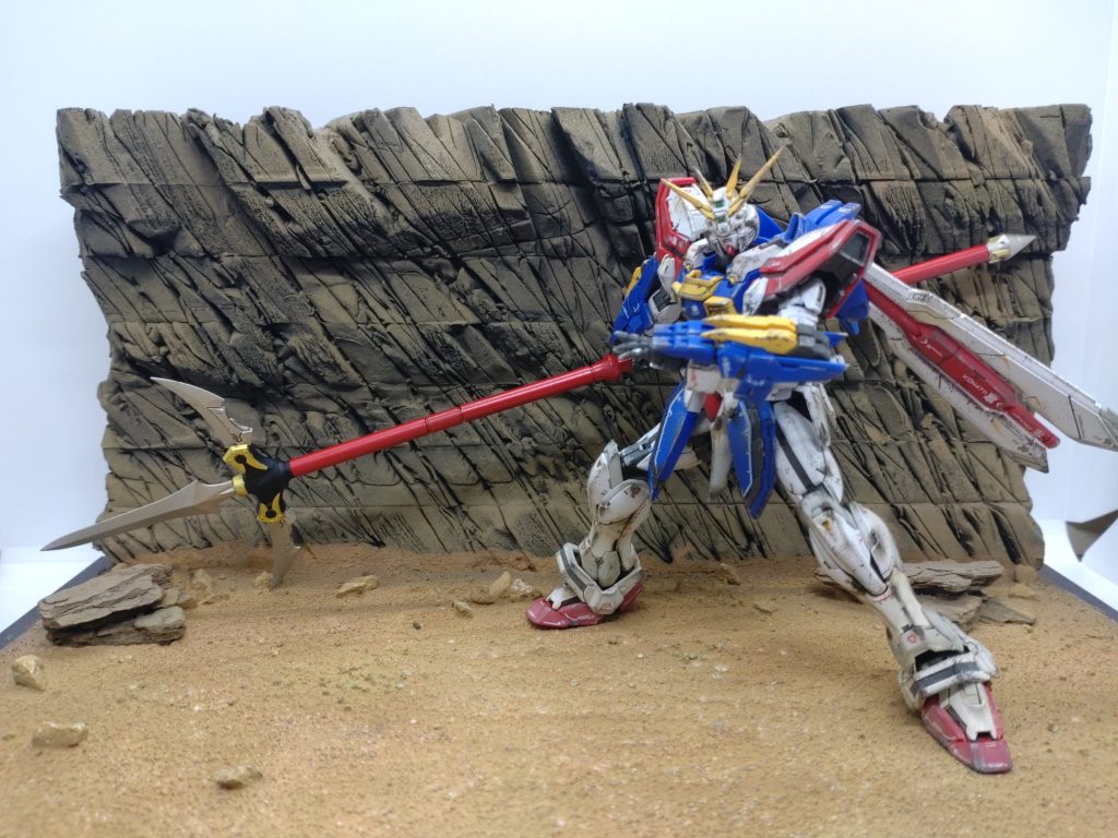 RG ゴッドガンダム 成形色お手軽仕上げ–8枚目/制作者:ネコスナ