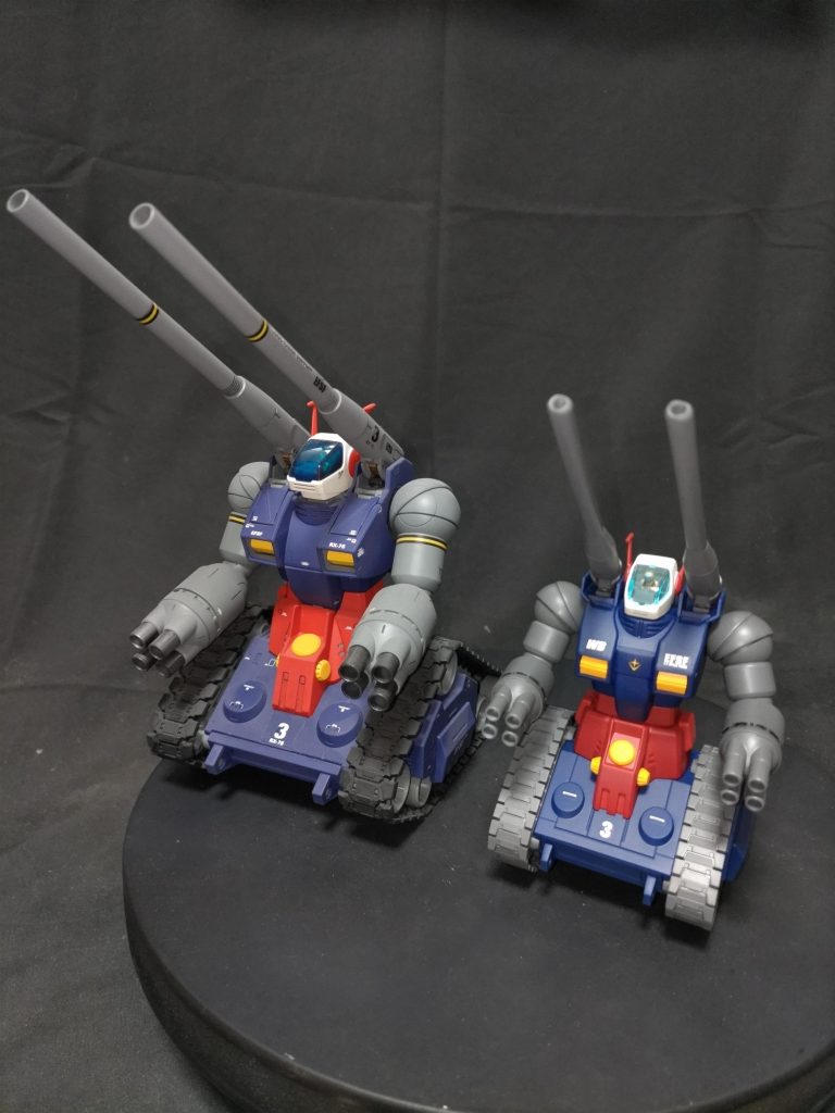 MGガンタンクとツーショット