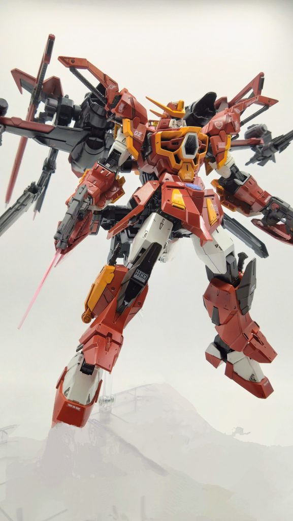 エドはCE７５年連合軍に復帰し南米のMS中隊隊長になっていた。部下に愛され平和に暮らしていた中アコードと名乗る謎の組織に部隊を襲撃エド以外の部隊はブラックナイトに似た謎のMSに撃破されかろうじて生還したエドは大西洋連邦軍のかつての教官乱れ桜の異名を持つレナの部隊に入隊ファウンデーション軍のレクイエム攻略戦真っ只中のベオウルフ率いる宇宙艦隊の援護のかけつけるためにとある賞金稼ぎのルートでソードカラミティを入手し元アクタイオン社の技術主任でありジャンク屋ロウの良きライバル(自称)ヴァレリオのブラックナイトを圧倒する最強の機体に改良し亡き部下の仇討ちのため再び切り裂きエドが目覚める