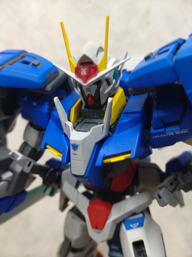 頭部のクリアパーツ付けたままつや消し吹いちゃった(zaku-kao9)