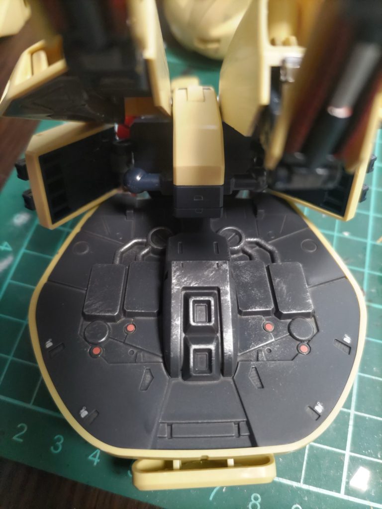 装甲裏はファントムグレーとドライブラシ