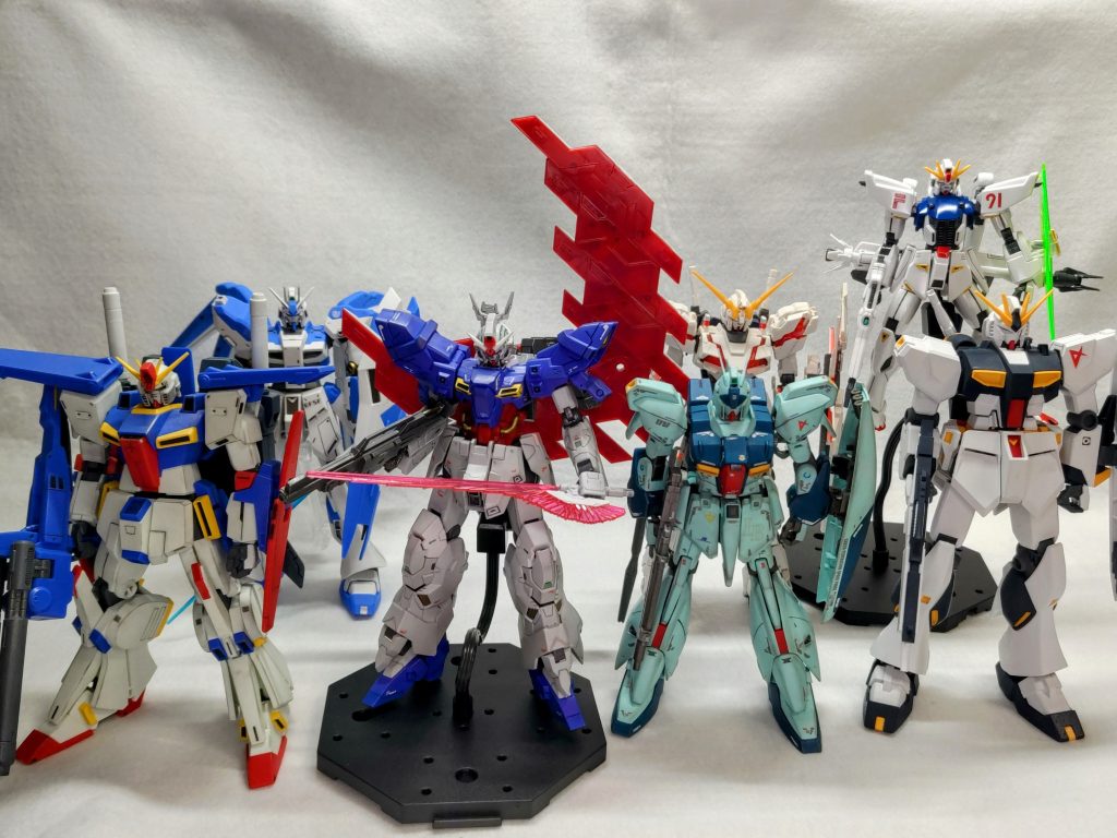 宇宙世紀モノ②あと足りないのはナラティブ、閃ハサ、クロスボーン、ヴィクトリーぐらいか(gundam-kao1)