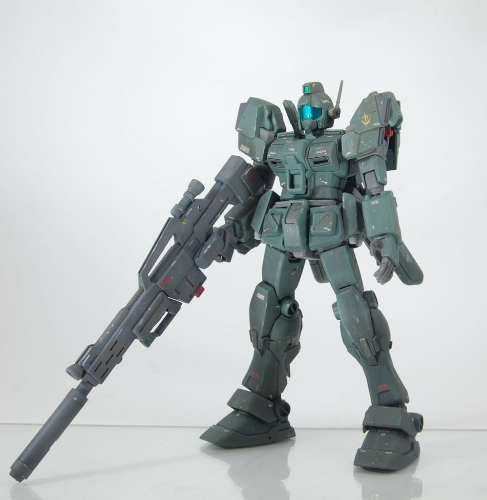1/100 ジムスナイパーカスタム–2枚目/制作者：@kaishi1103