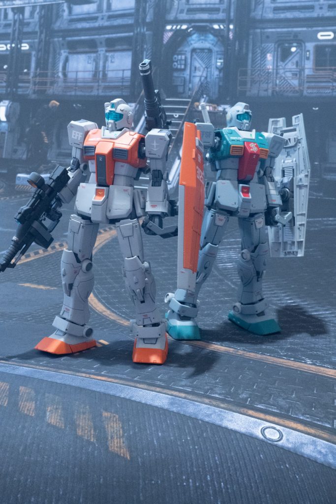 次はジムミサイルポッド装備