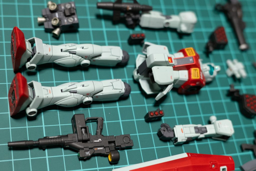 ジム （ミサイルポッド装備）–3枚目/制作者：toshio_009