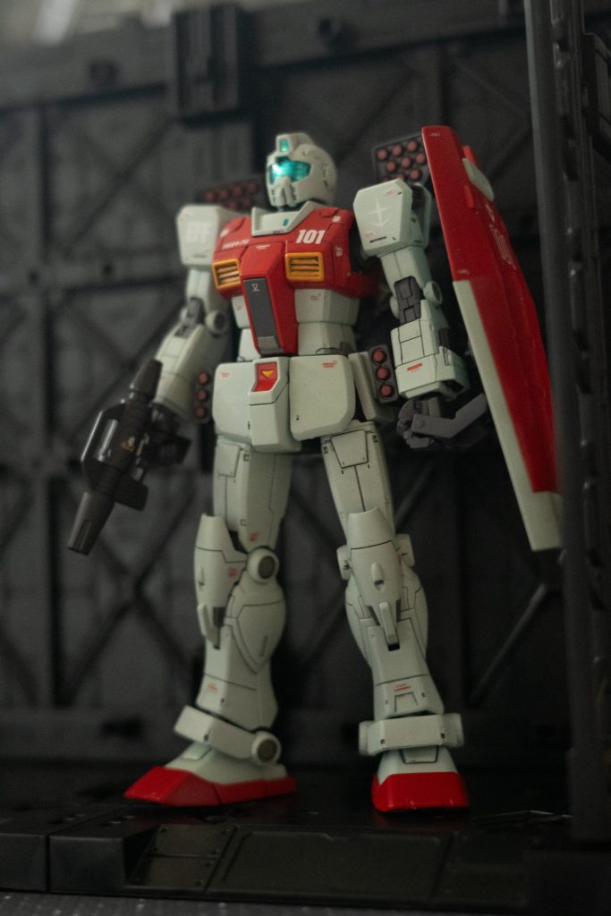 ジム （ミサイルポッド装備）–2枚目/制作者：toshio_009