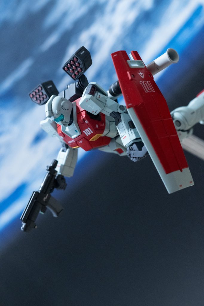 ジム （ミサイルポッド装備）–4枚目/制作者：toshio_009