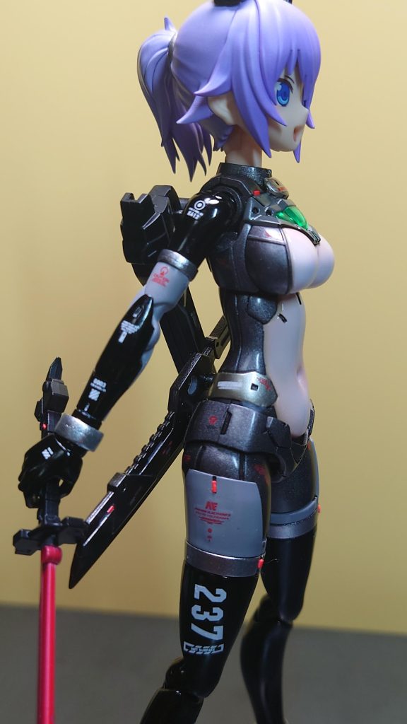 SFメカ少女風に出来た気がします