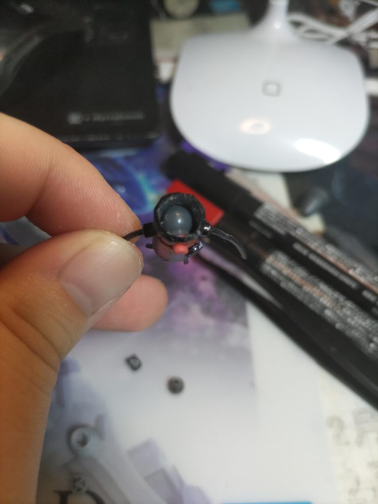 目はポリキャップで固定脳味噌みたい