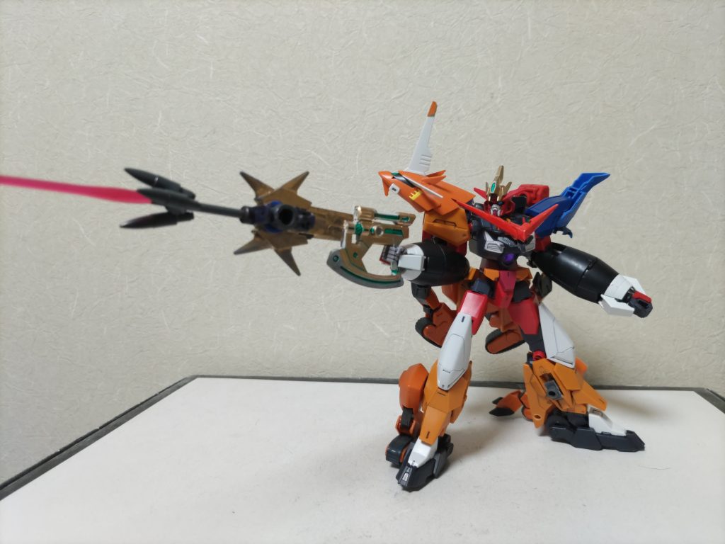 スターアックスの裏モード「 スターライフル」やっぱガンダムはライフルがなくっちゃ(⁠・⁠∀⁠・⁠)