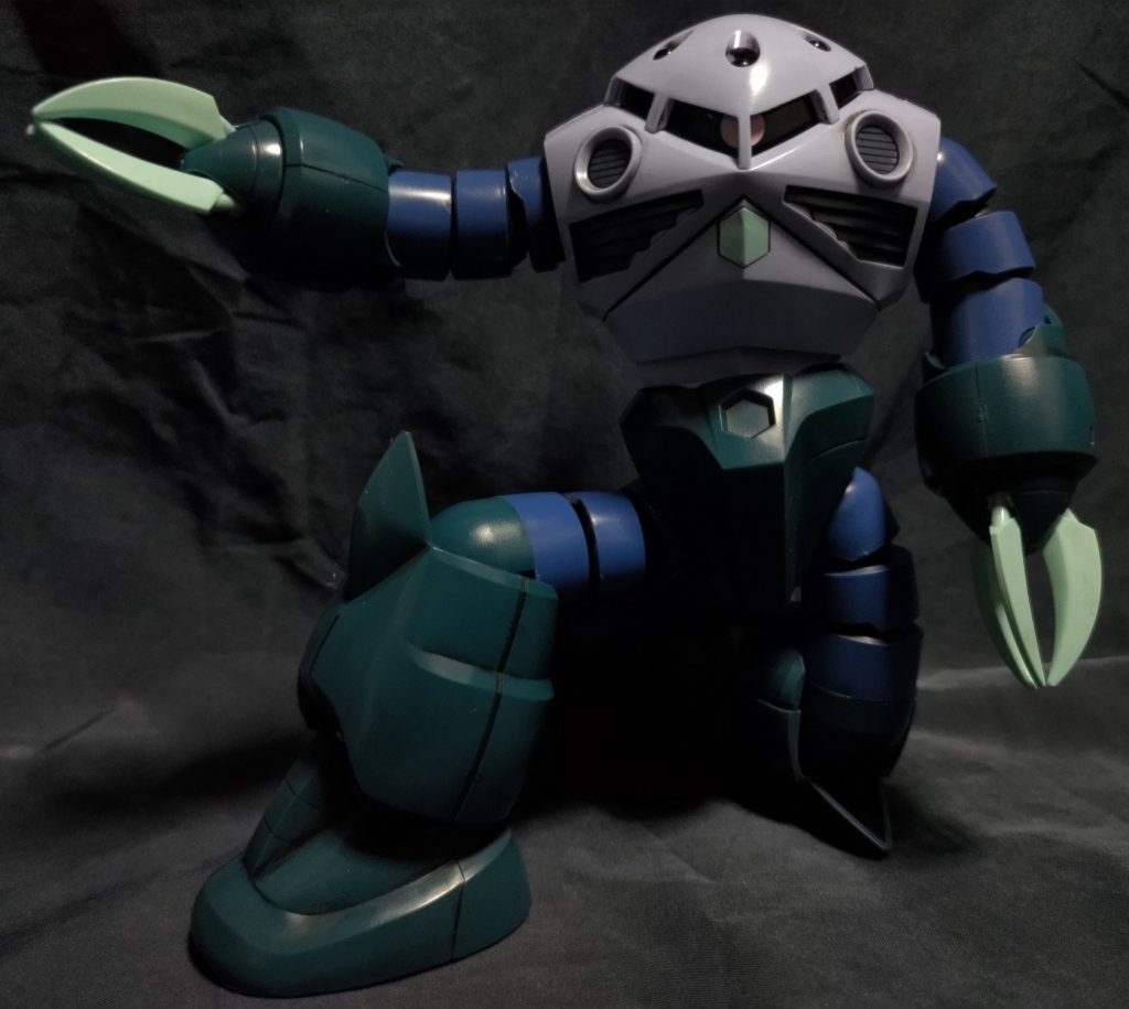 制作工程はありません。片膝をついて。