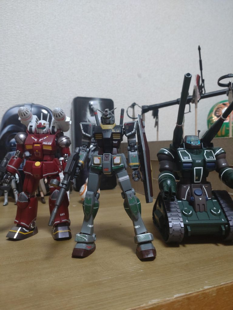 自分的にはいい眺めです。色合いもピッタリ。作って良かった。