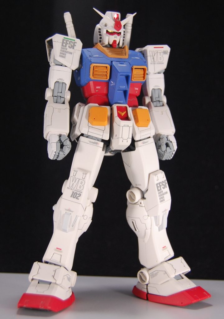 1/100 ガンダム–2枚目/制作者：@kaishi1103