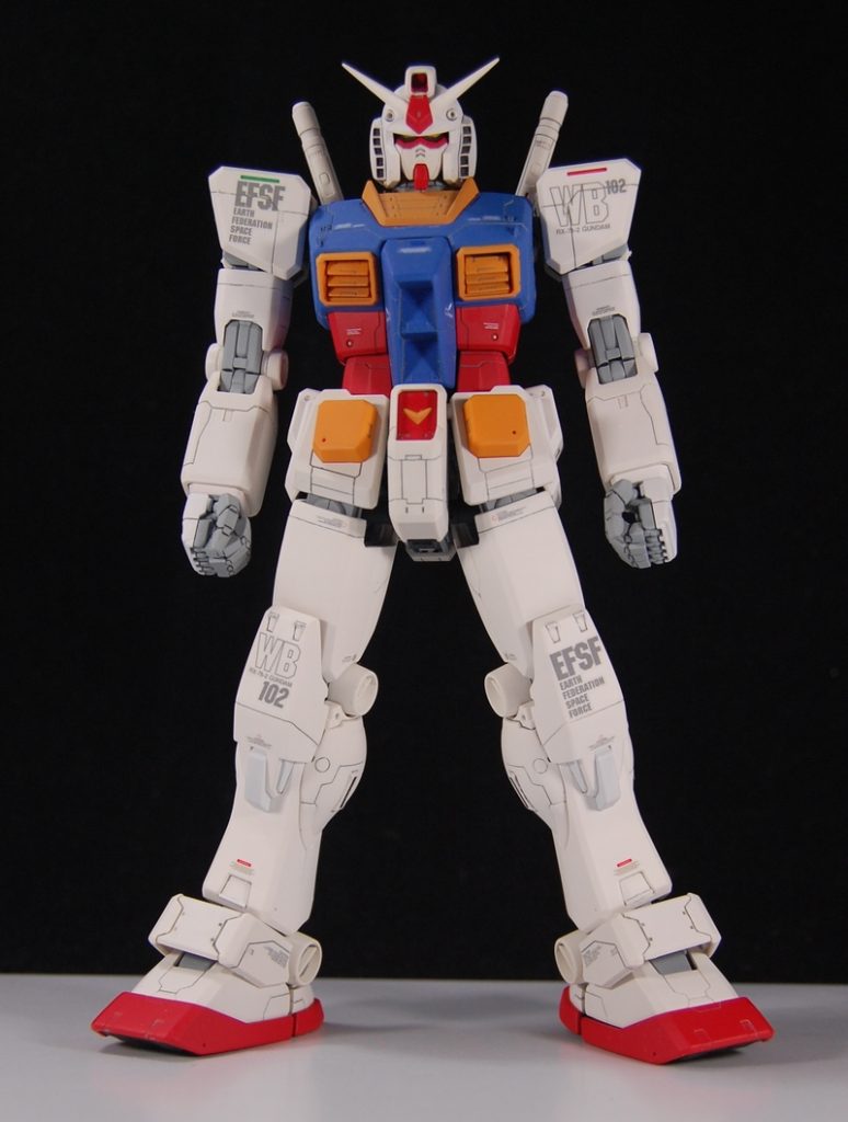 1/100 ガンダム–3枚目/制作者：@kaishi1103
