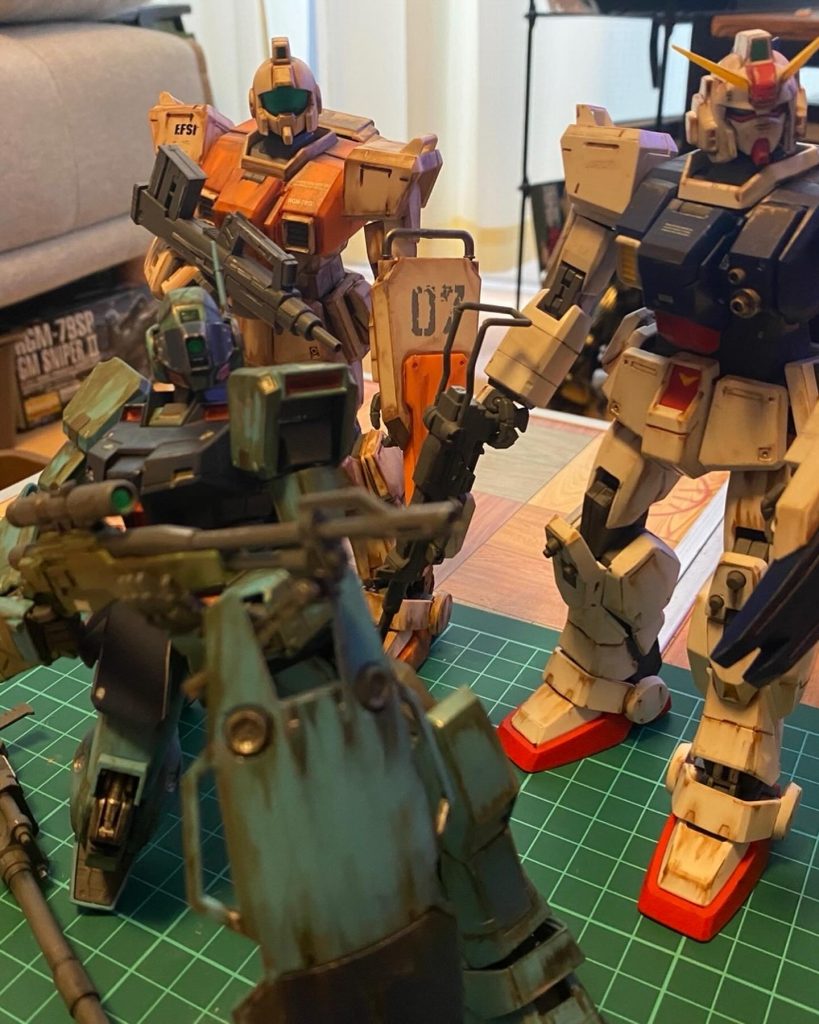 ジムたちと小隊完成❣️