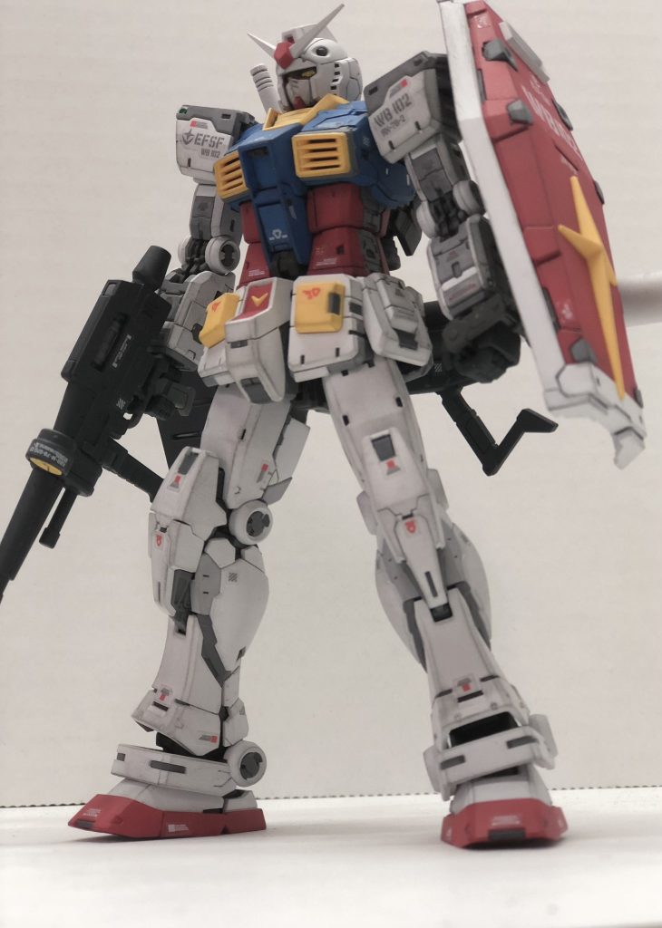 RG RX-78 Ver.2 アクリジョン筆塗り