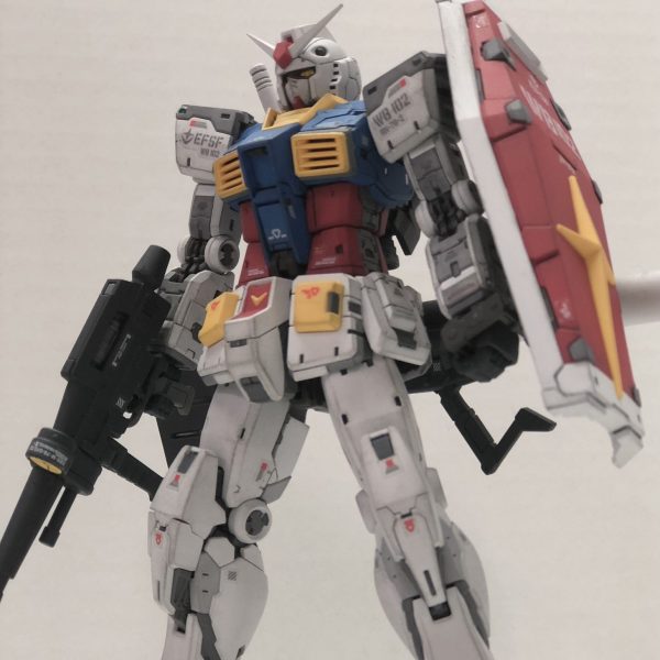 RG RX-78 Ver.2 アクリジョン筆塗り