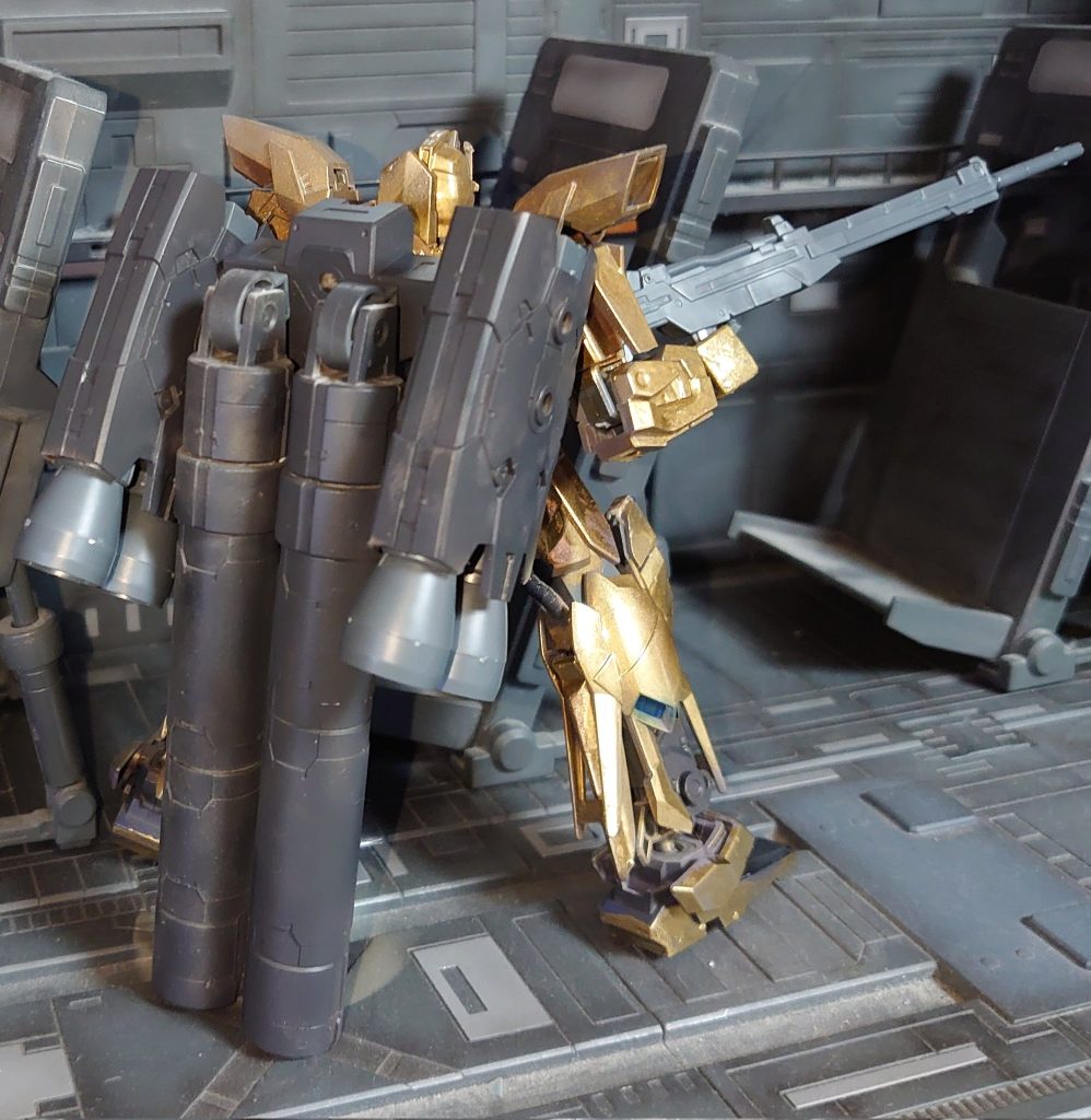 パックは30MMのOPから背中羽根しかないしデルタプラスの推力大丈夫か？と思ったので増設