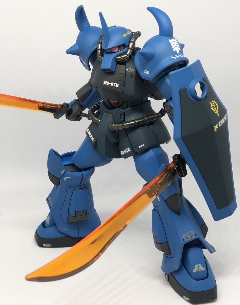 HG グフ アクリジョン筆塗り