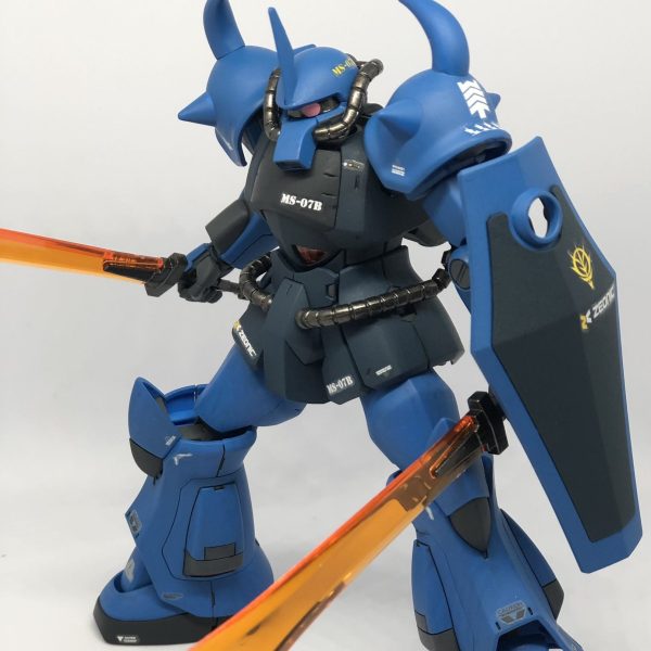 HG グフ アクリジョン筆塗り