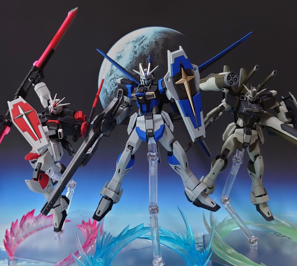 ♪有りのまま 出逢えてた その奇跡 もう一度信じて〜♪インパルス3機、ここに集結！の奇跡を実現しつつ、終わります。