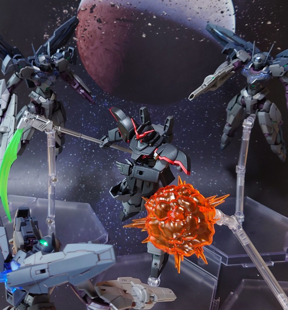 “うわぁっ!こいつら、なんて反応速度だ!?”敵は“無人機”の強みを見せた。