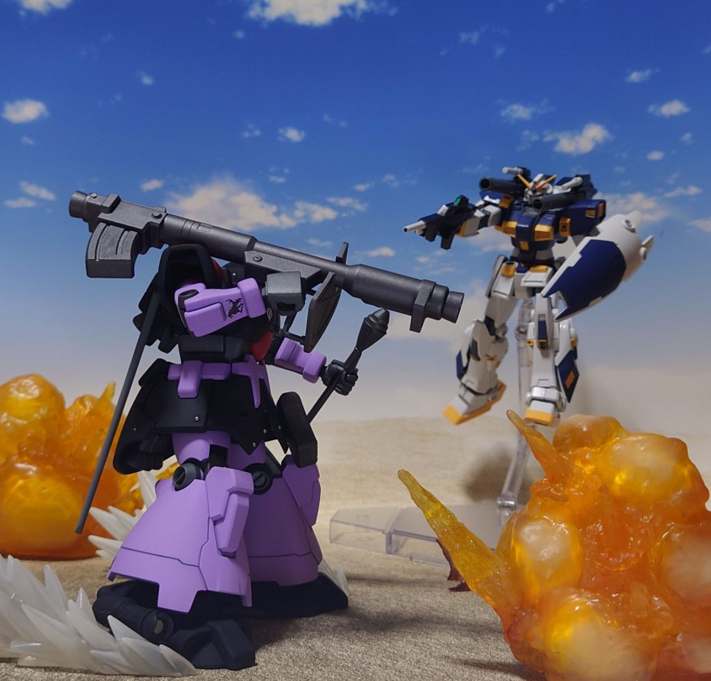 “たとえ相手が“ガンダム”でも……！”