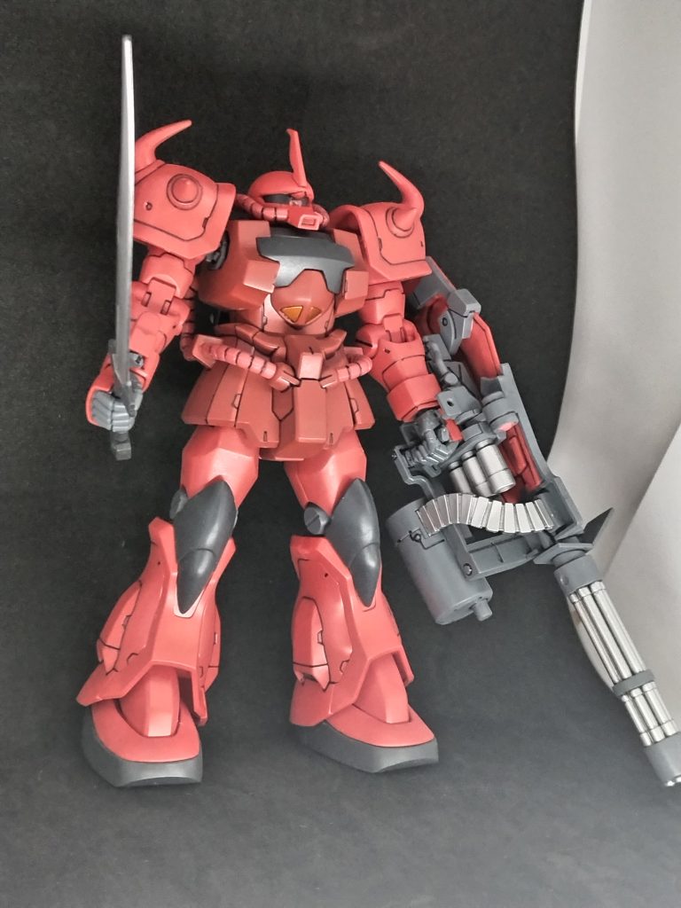 グフ　クリムゾンレッドカスタム–2枚目/制作者：cinnamon-1