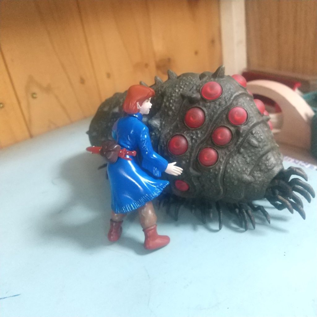 王蟲、この湖の水はダメだったら!!(酸の海へ)あ”~!!