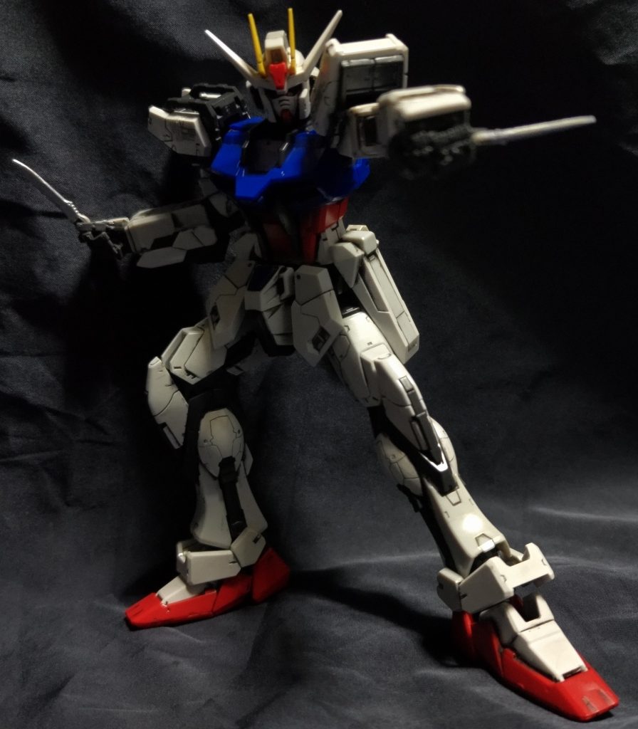 RG エールストライクガンダム。