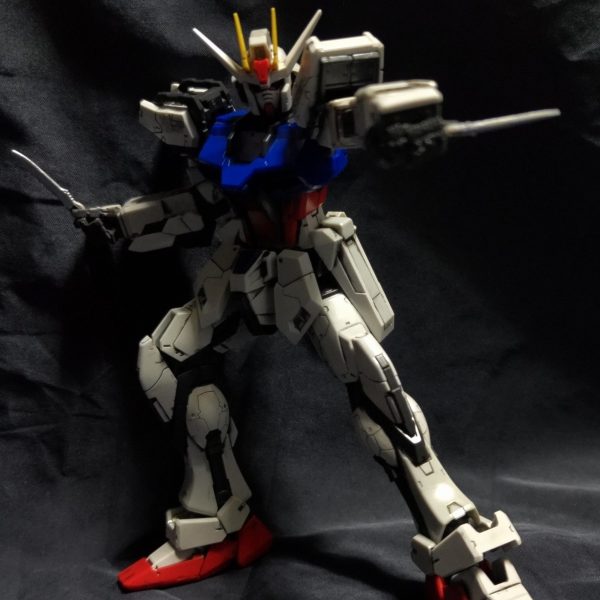 RG エールストライクガンダム。