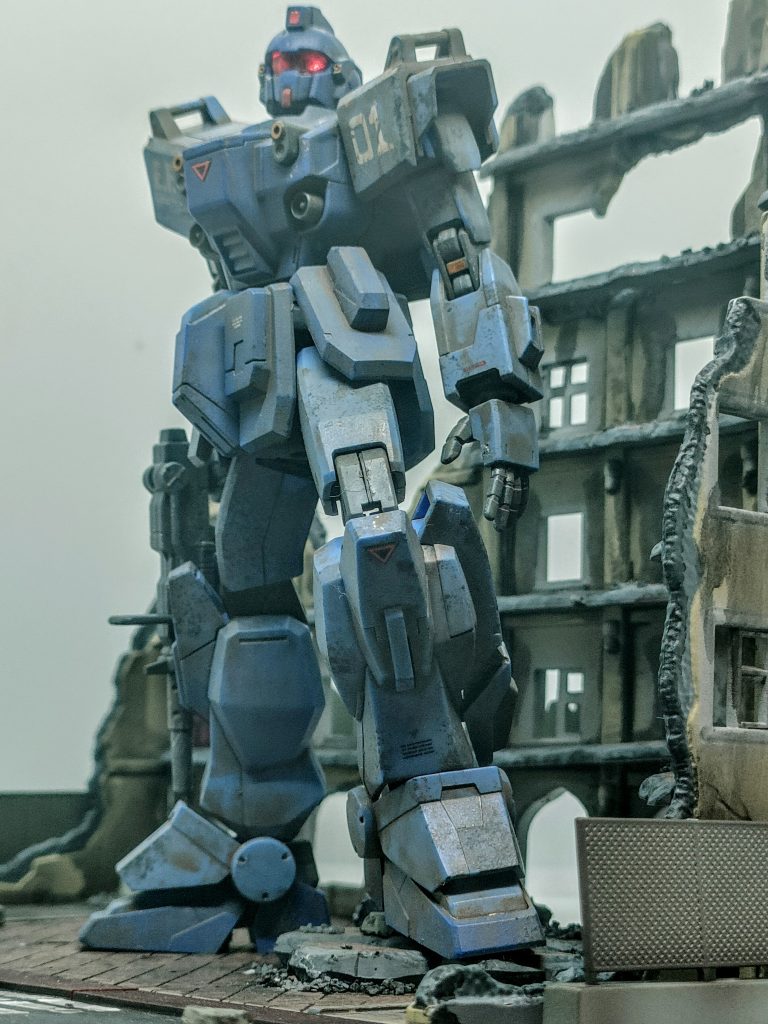 ウェザリングもしてみました！ジオコレとパシャリ