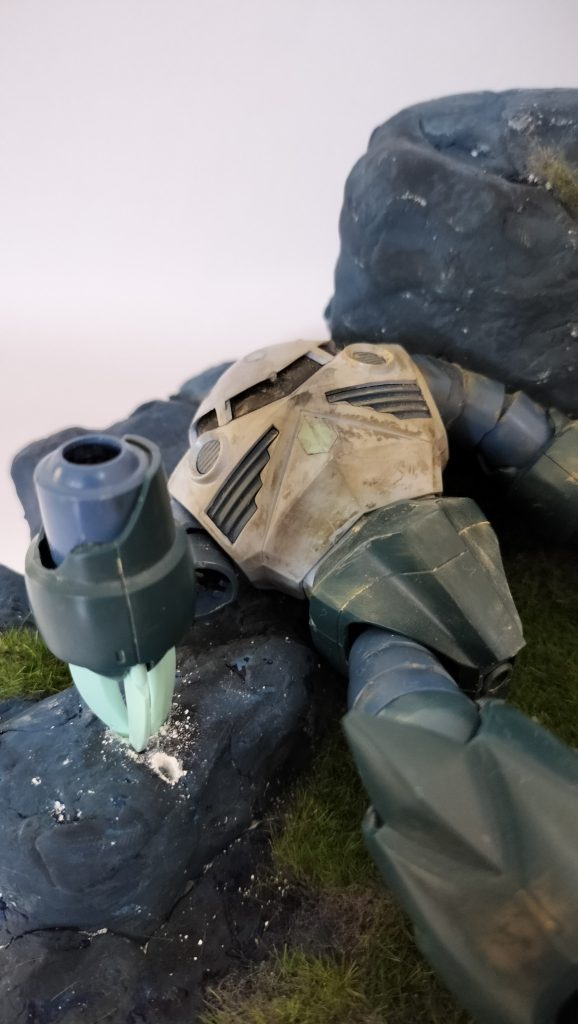 ウェザリングは初心者必見のウェザリングマスターにつや消しを吹いてます