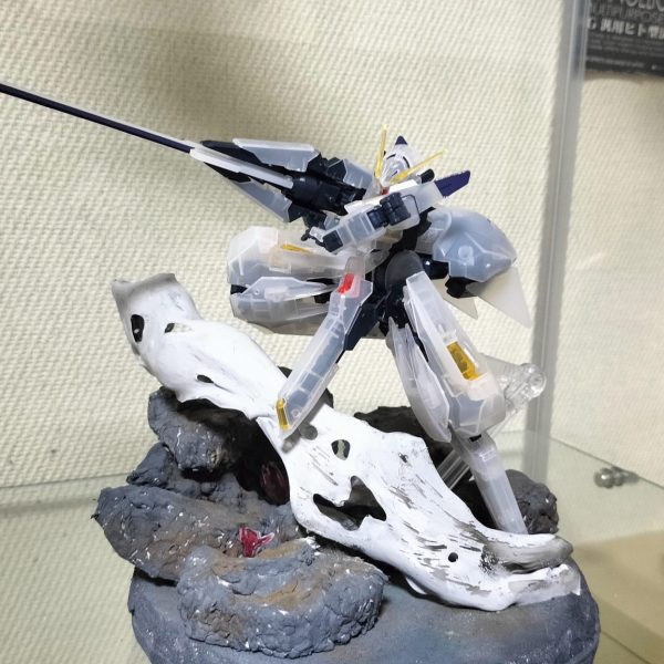 ガンダムを置くジオラマ的なやつ