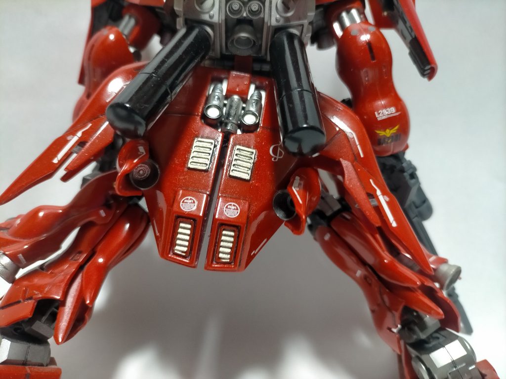 後部スカートにも4つのバーニア追加 