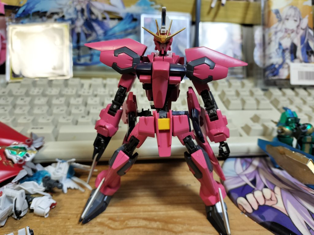 とりあえず形にしてみた　まあ角はインパルスの角です　イージスの角は多分壊れてなくなったかも