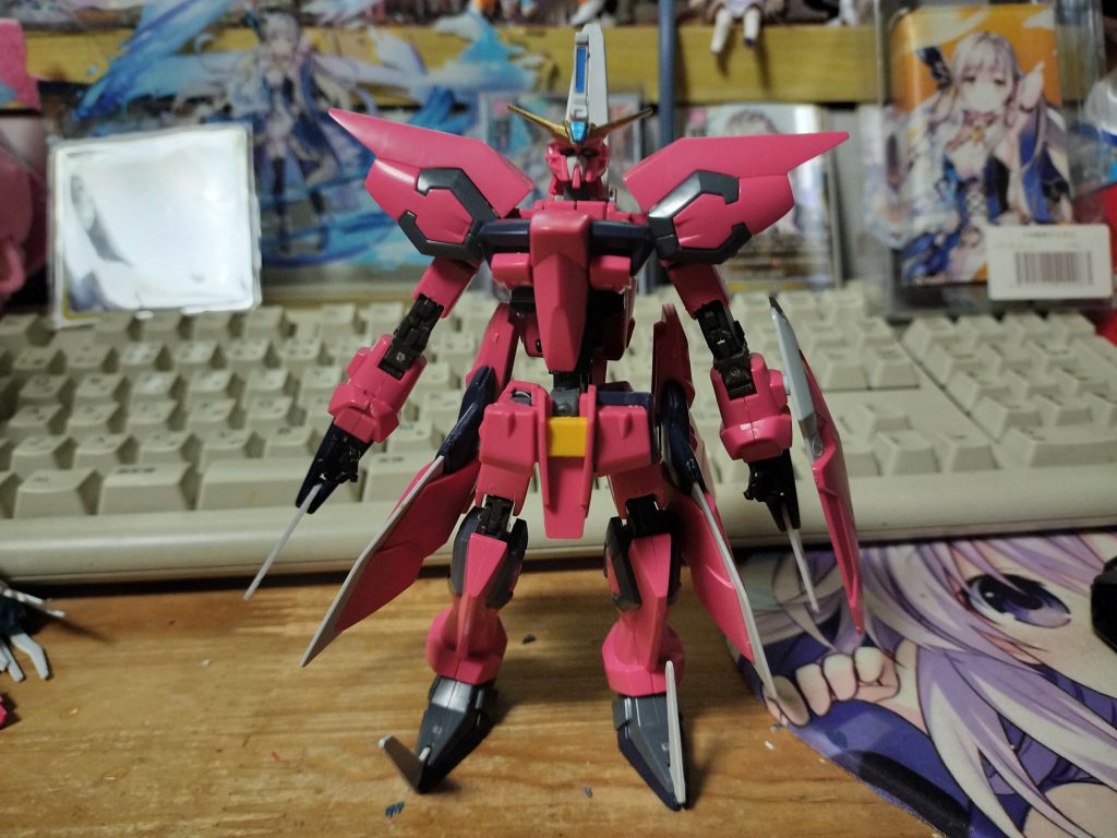 そしていろいろ調整しました角のインパルスも切断してイージス角ぽくしました