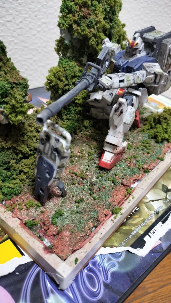 HG陸戦ガンダム　戦闘