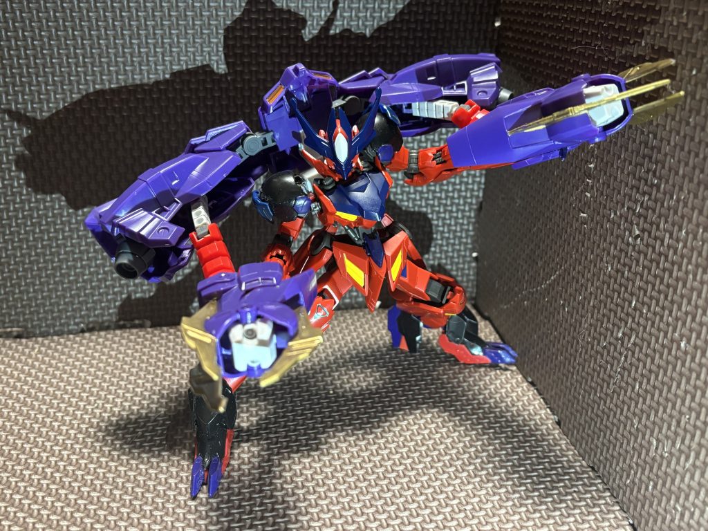 地式装備で大型クロー