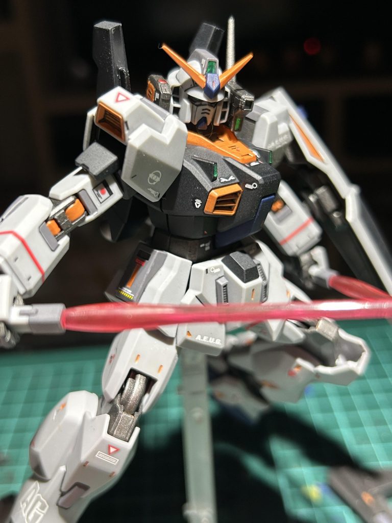 HGUCガンダムMk-IIリアルタイプカラー–3枚目/制作者：とるてぃ@trtysm