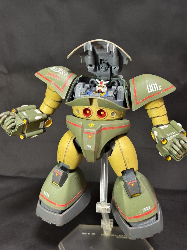 「俺はヨコハマからきさまを倒すためにやってきたモビルスーツゴッグの外装をもちながら関節アップデートによって目覚めた機動戦士可動拡張ウゴッグだ！！！」