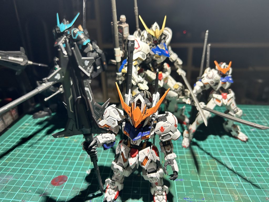 MGSD ガンダムバルバトス–5枚目/制作者：とるてぃ@trtysm