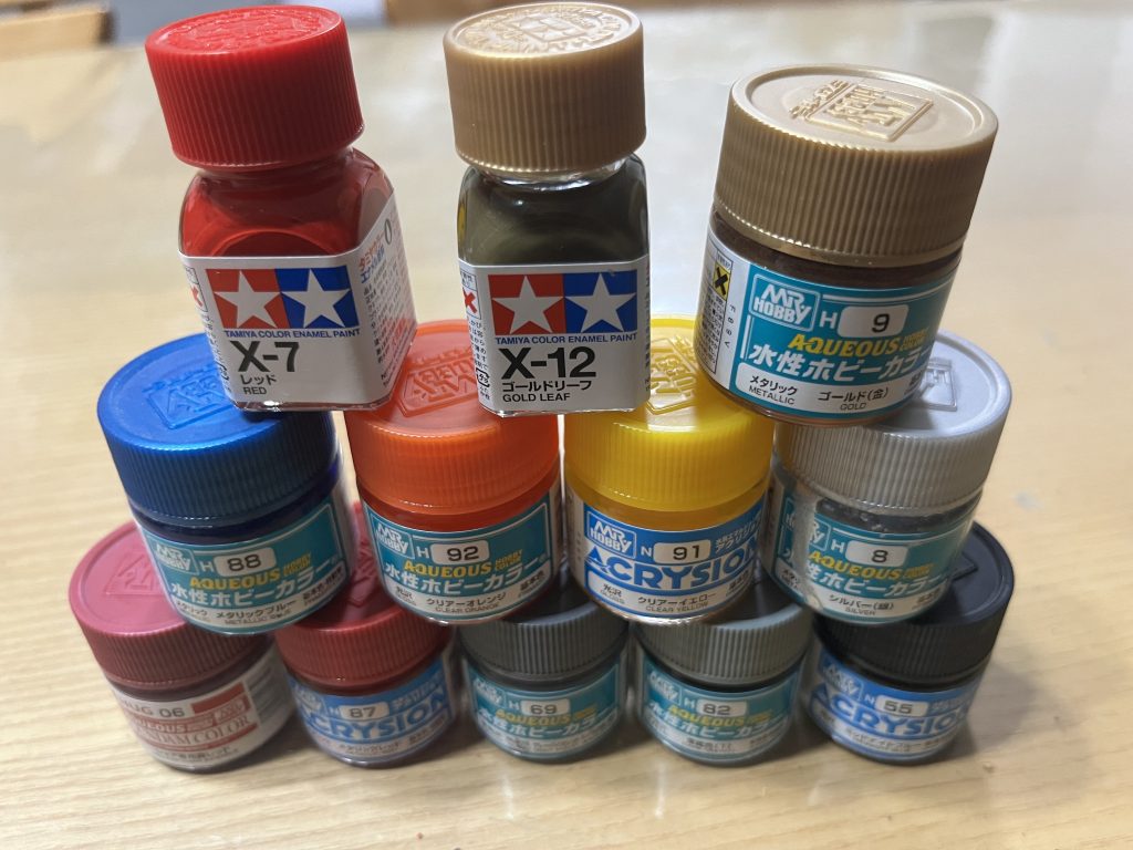 今回使用した塗料です