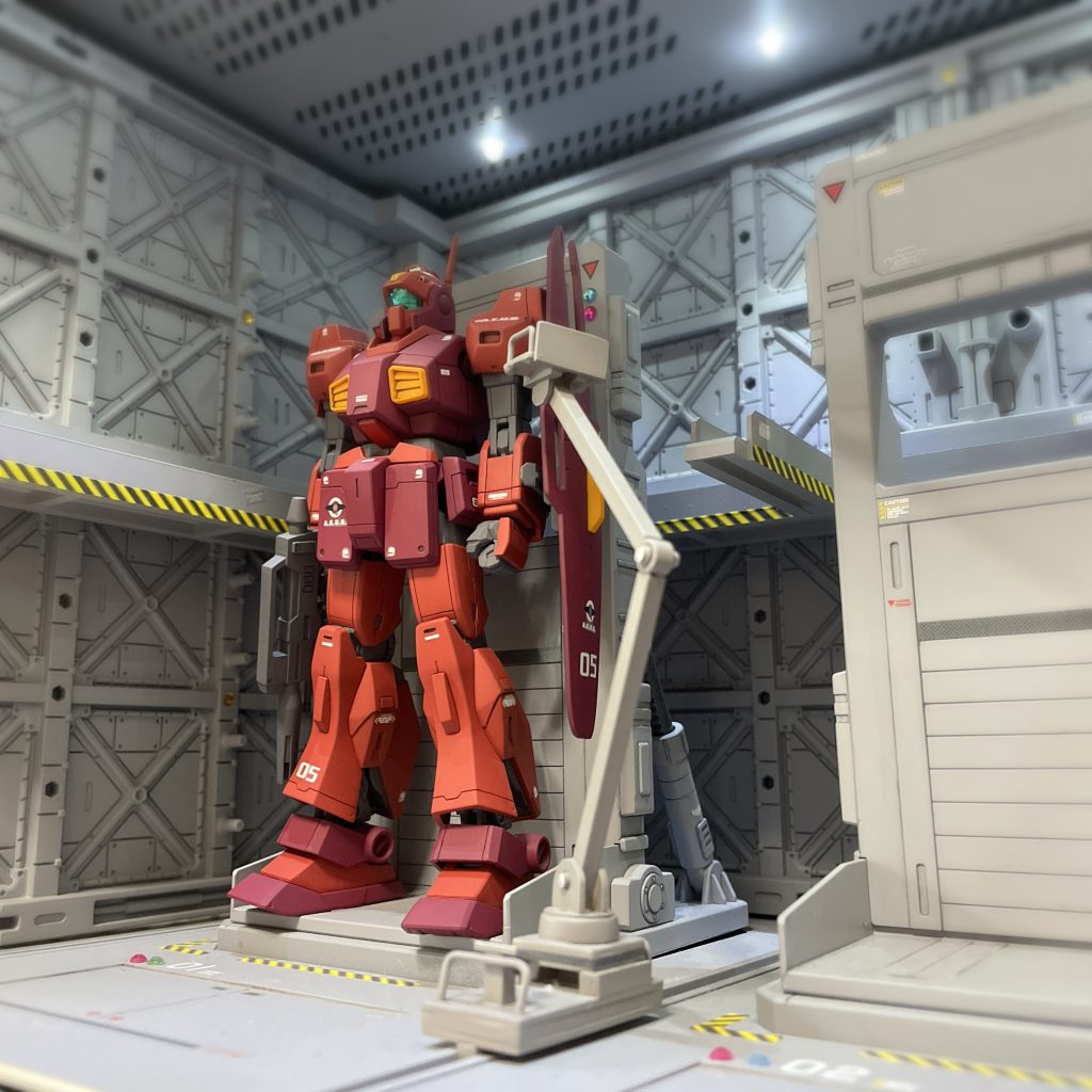 遠景一緒に並べられるエウーゴ系MSを作って撮影したくなりました。